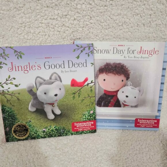 Jingle's Christmas Interactive Storybook Set of 4 - Picture 2 of 3